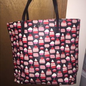 EUC Kate Spade Cupcake Leather Tote bag